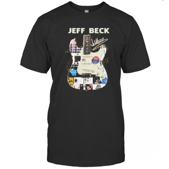Other - Guitar Jeff Beck Band Members Signatures T-Shirt